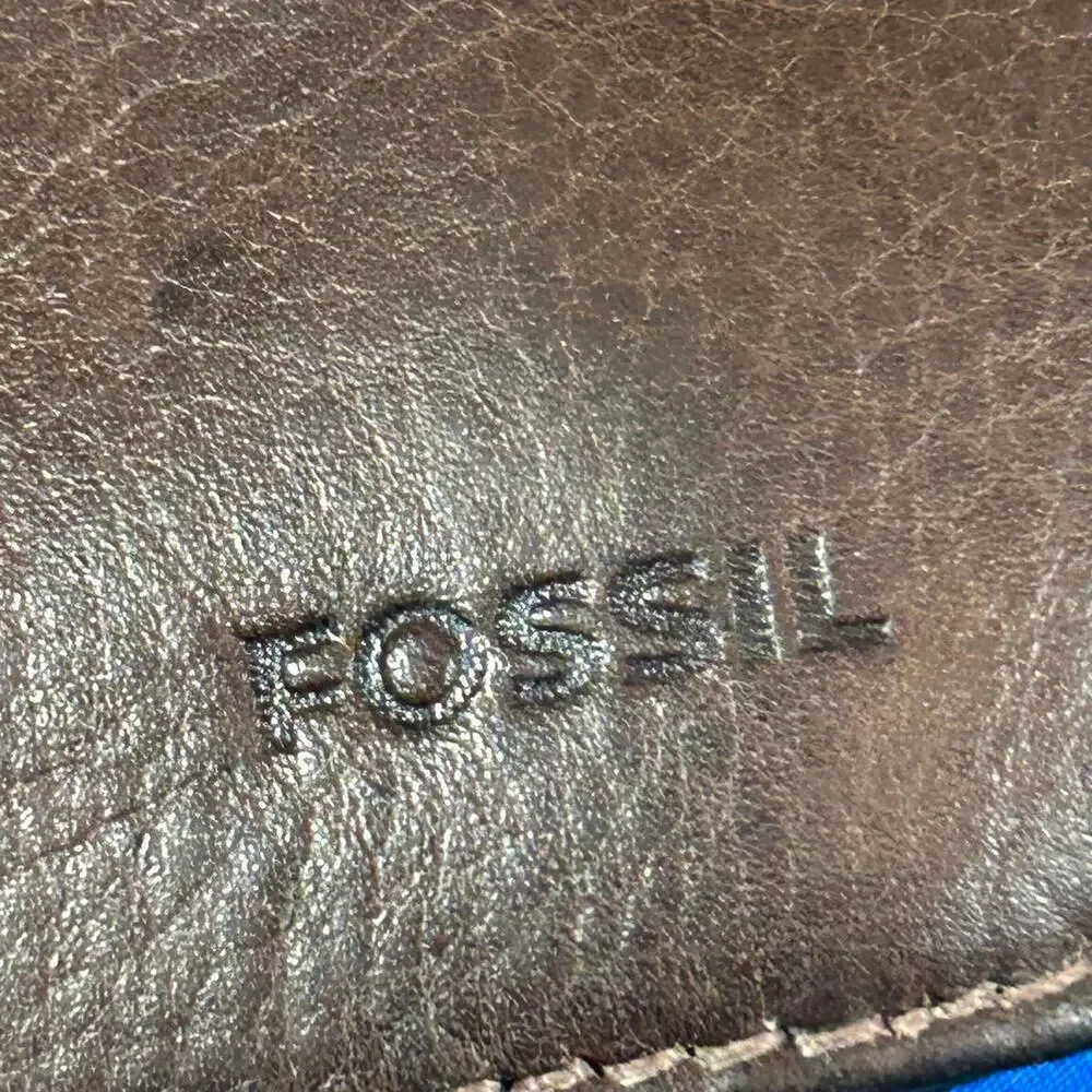 Fossil Crossbody Bag Vintage Genuine Leather 8.5 x 7.5 x 3